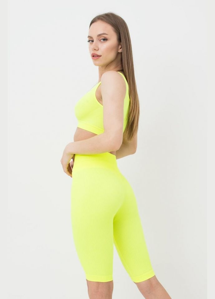 Шорти - велосипедки жіночі безшовні спортивні в рубчик Giulia TRACKS RIB (316683750)