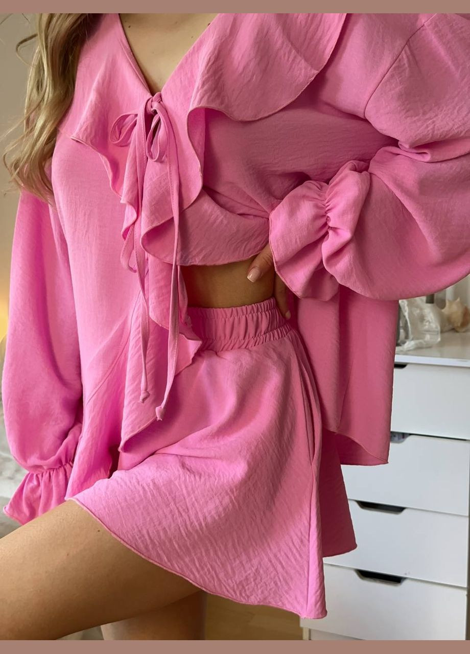 Жіночий костюм з шортами та сорочкою Avanti (340063112)