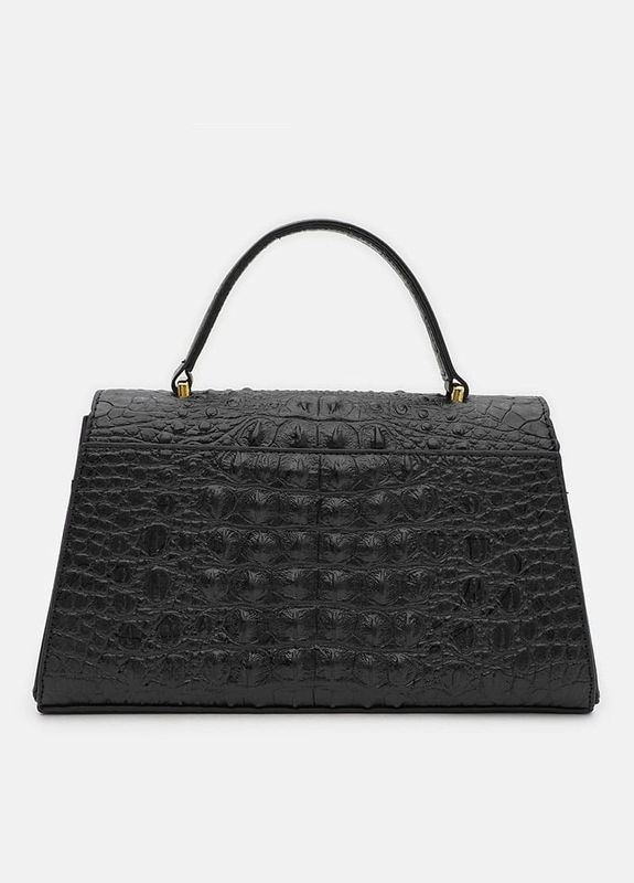 Жіноча шкіряна сумка K1213D-black Borsa Leather (338188873)