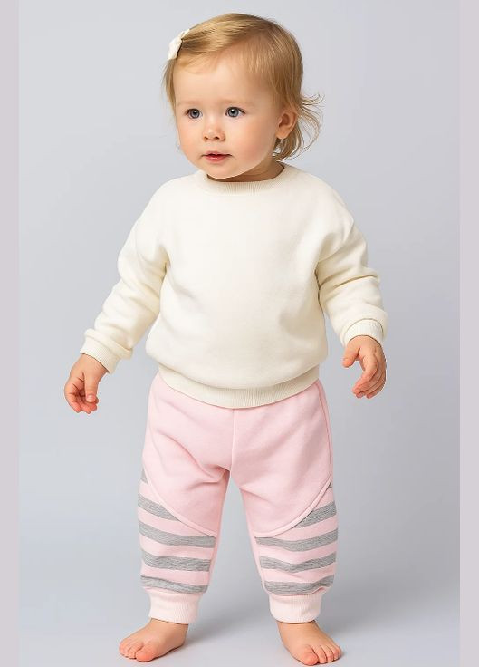 Розовые демисезонные брюки Flexi