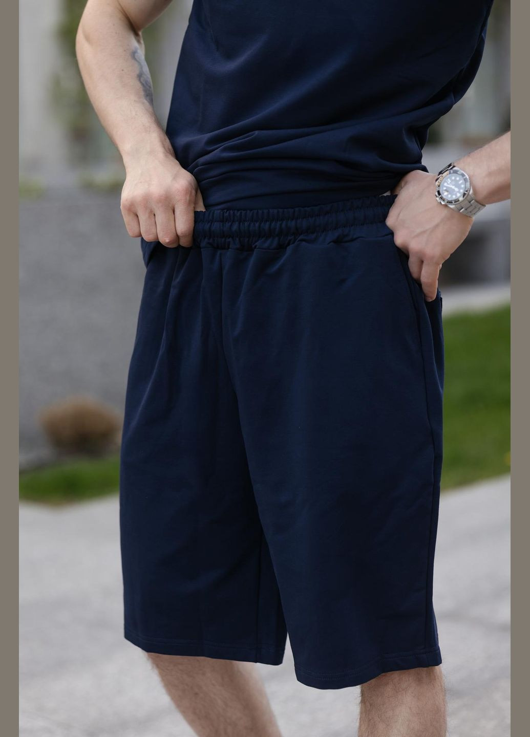 Темно-синій базовий костюм🔥 Luna