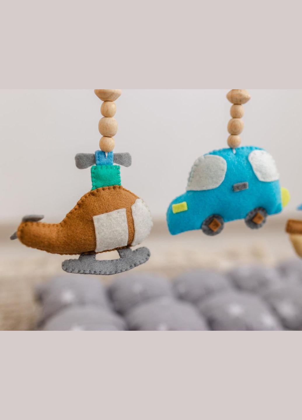 Мобіль дитячий підлоговий Веселі мандри з матрациком Зорепад No Brand (316257107)