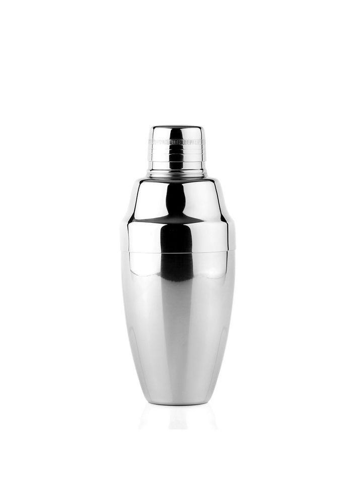 Барный Шейкер Коблер Bar House для коктейлей 550 мл Серебристый No Brand (341827959)