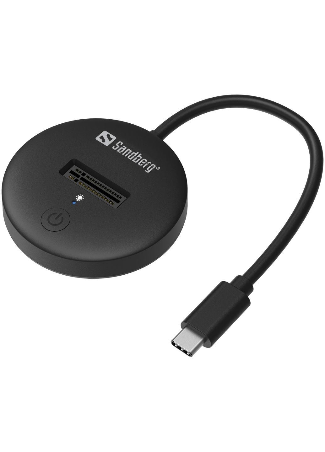 Докстанция USB3.2 Type-C -->SSD M.2, NVMe, M Key Sandberg (315799049)