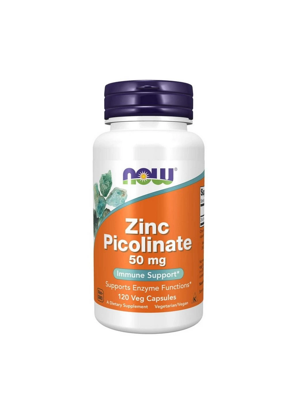 Витамины и минералы Zinc Picolinate 50 mg (120 caps) Now (296192788)