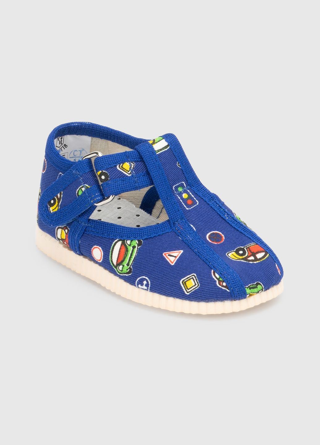 Капці для хлопчика 1009 вас.машинки shop (2000990650269) Берегиня (297642208)