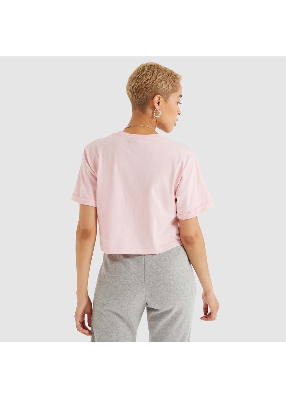 Жіноча Футболка Alberta Cropped Tee Рожевий Ellesse - (302245576)