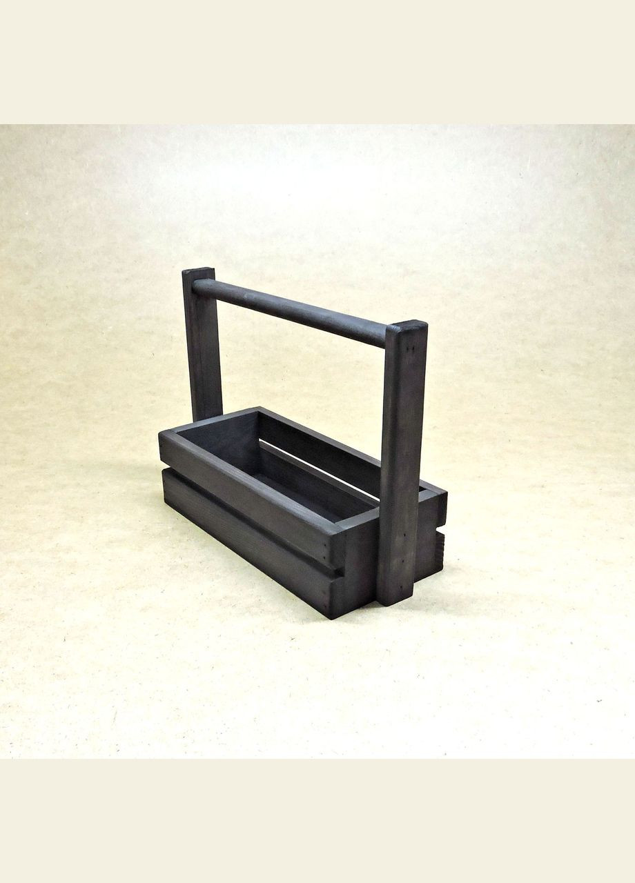 Подарунковий кошик з дерева Карнабі венге (ПДК-000206) No Brand (328912291)