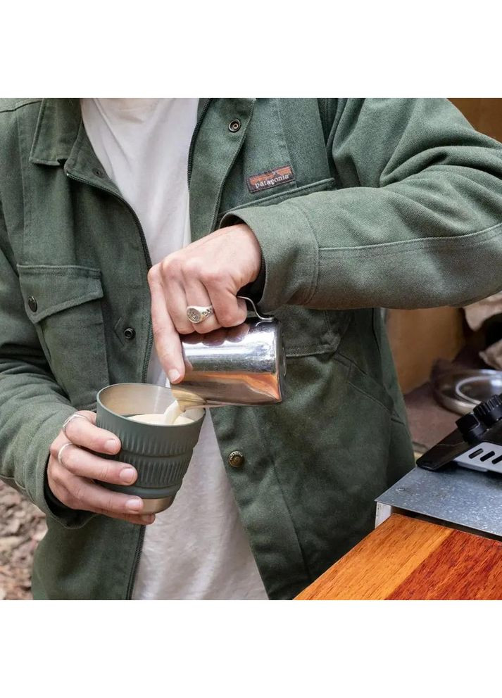 Набор посуды Detour Stainless Steel Collapsible Dinnerware Set Sea To Summit (360238329)