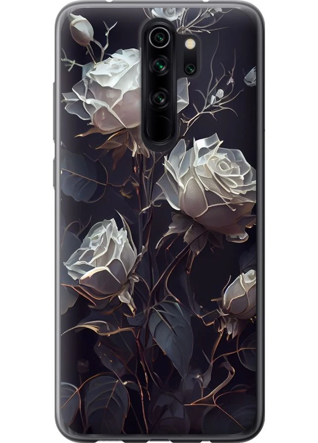 Силіконовий чохол 'Троянди 2' для Endorphone Xiaomi Redmi Note 8 Pro (258178566)