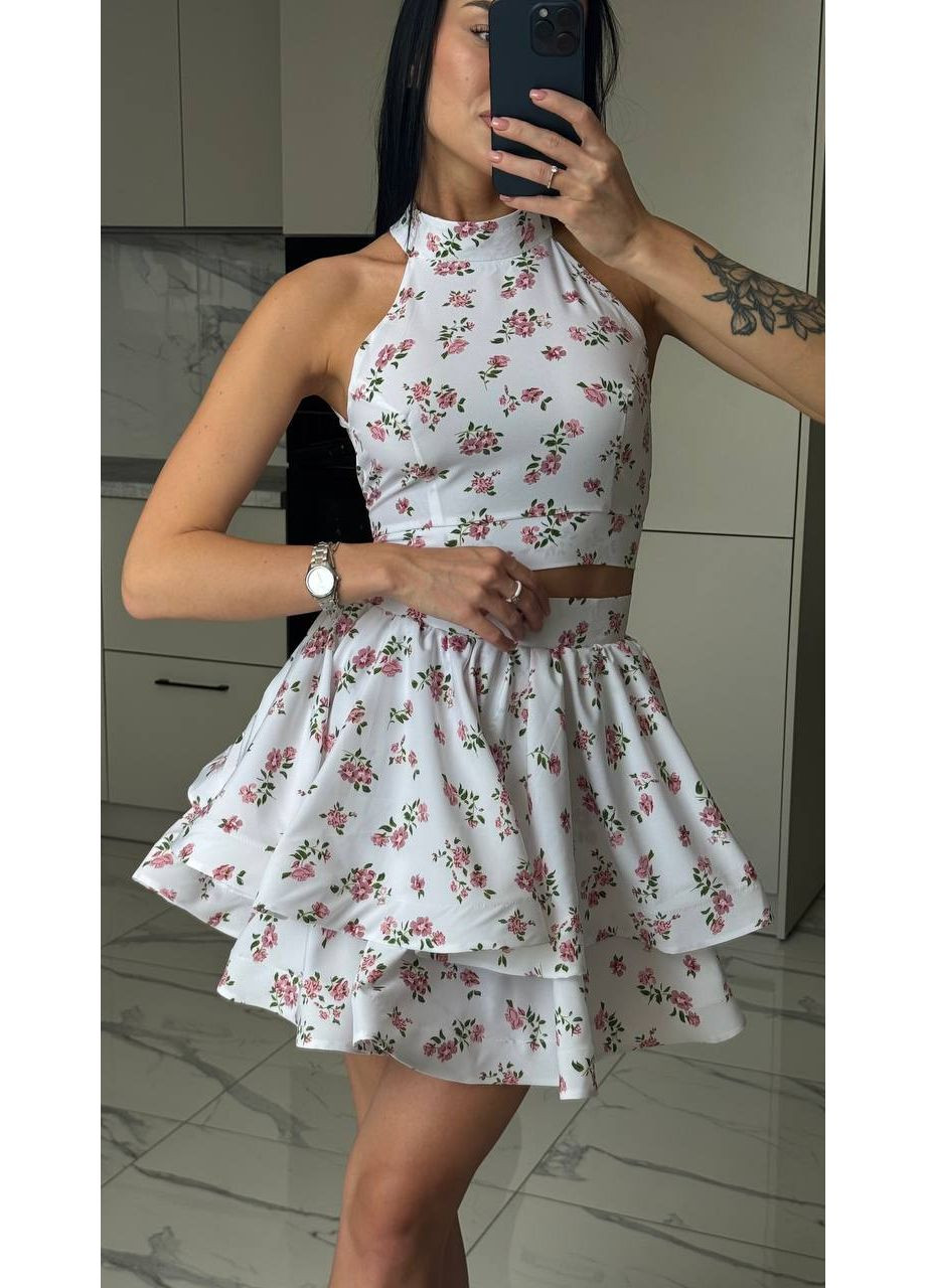 Костюм топ с юбкой - замеры в описании GD/GL Модний простір (358888632)