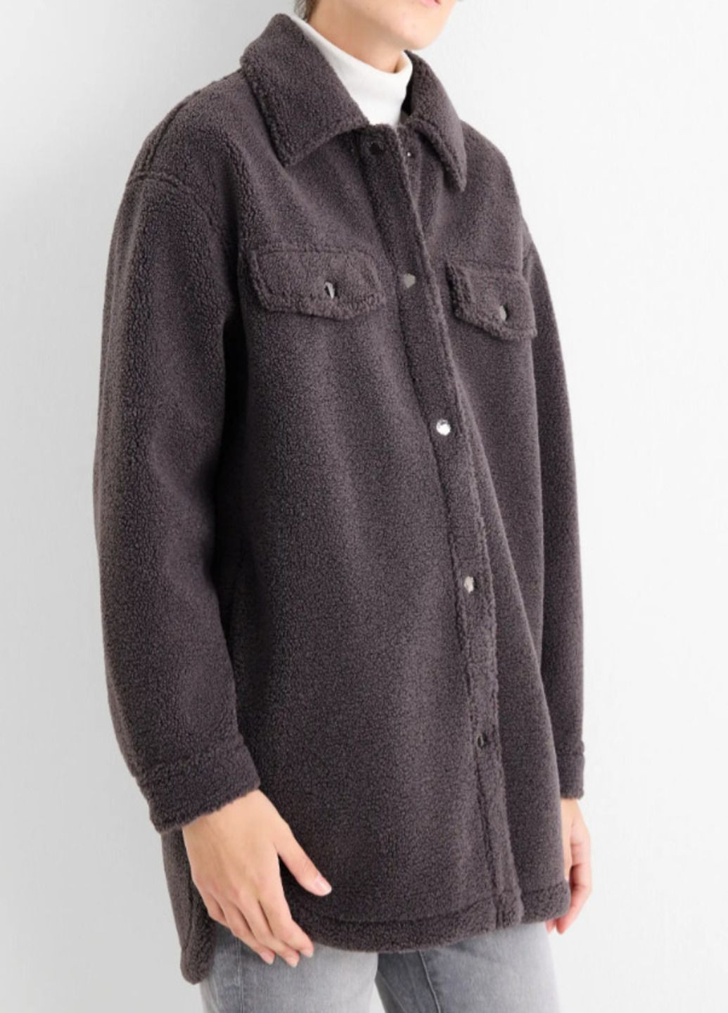 Темно-серая демисезонная куртка C&A