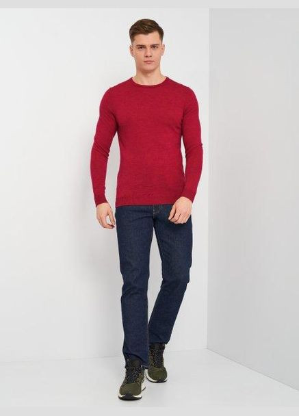 Малиновый джемпер демисезон,малиновый, Selected Homme