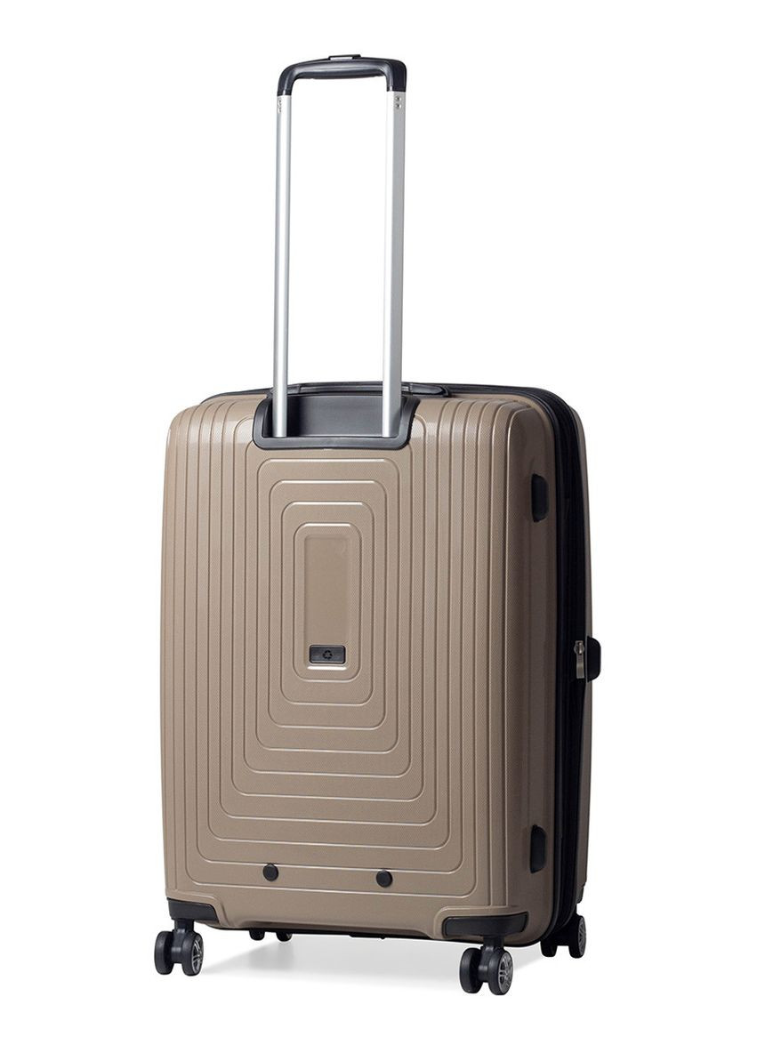 Чемодан средний M полипропилен беж. 68х47х33+5см/102л/3.9кг/ 241 AIRTEX (351856093)