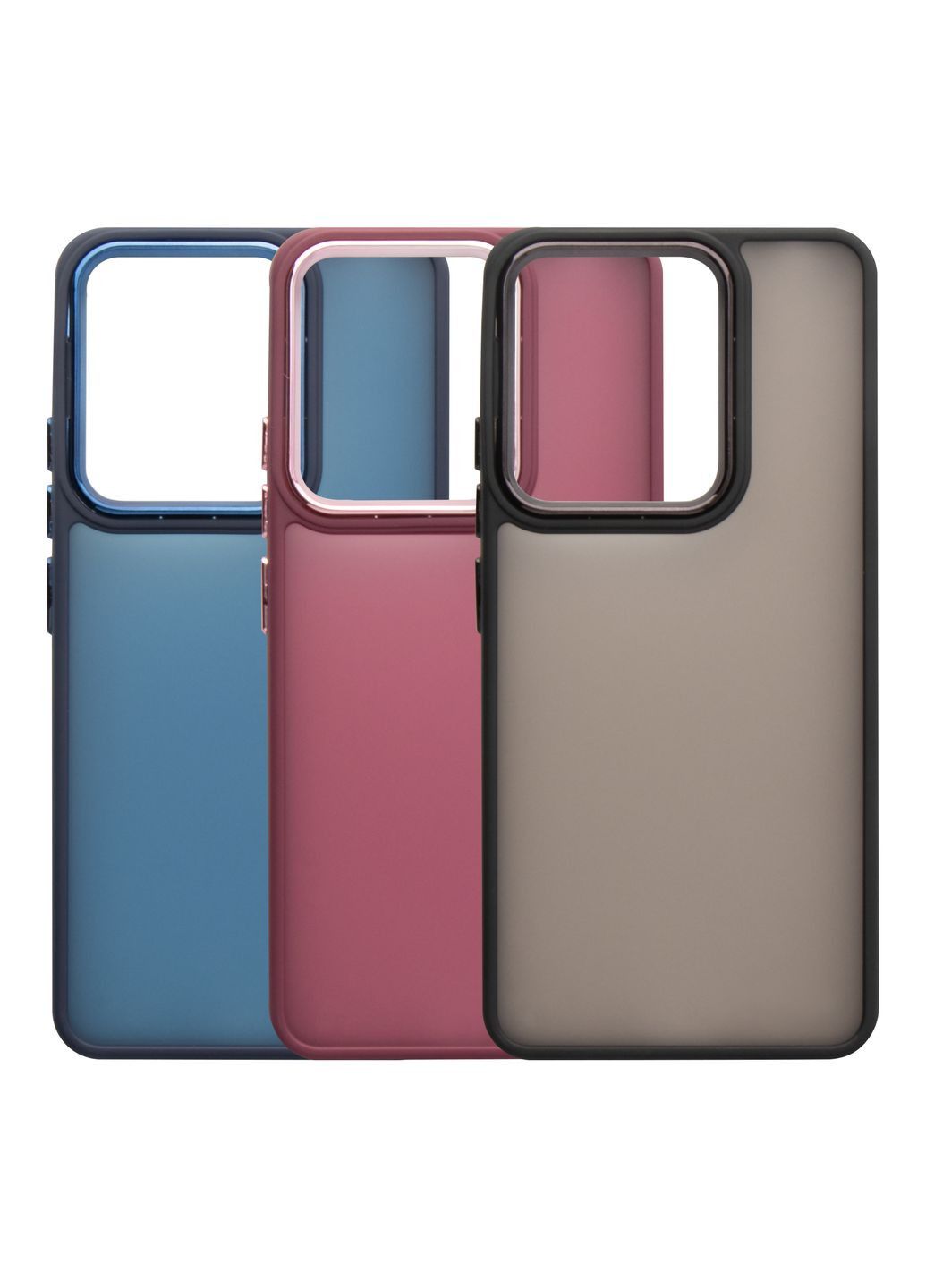 Чехол TPU+PC Space II Color Matte для Цвет Bordo No Brand Xiaomi Poco X6 Pro 5G (336939645)