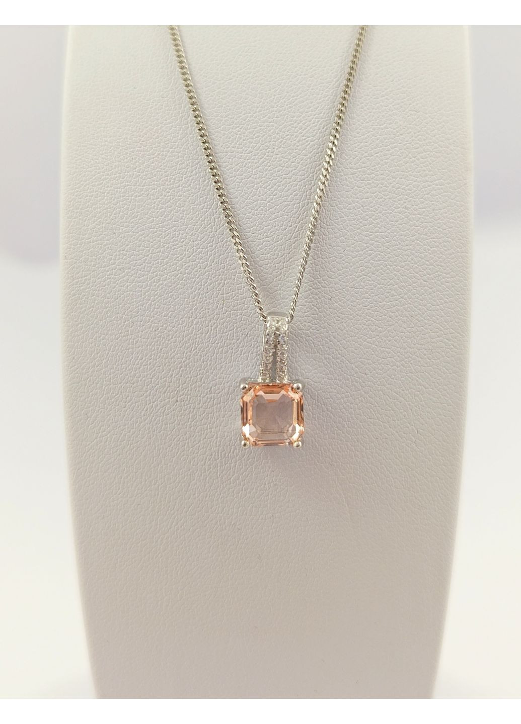 Cеребряное колье с морганитом БПК104/ц-мг Shatlen Кольє (356180672)