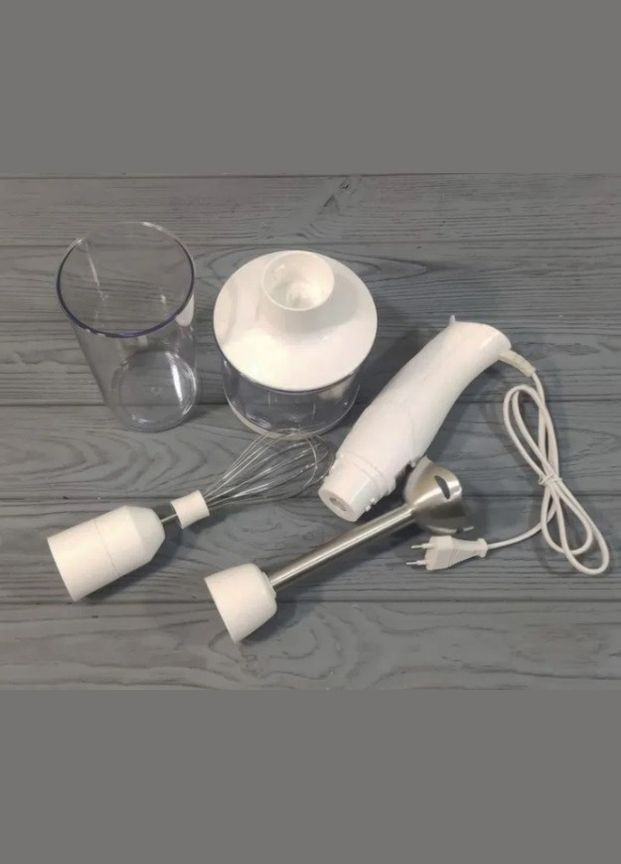 Блендер ручной погружной CB-6220 300 Вт Белый Crownberg (297331334)