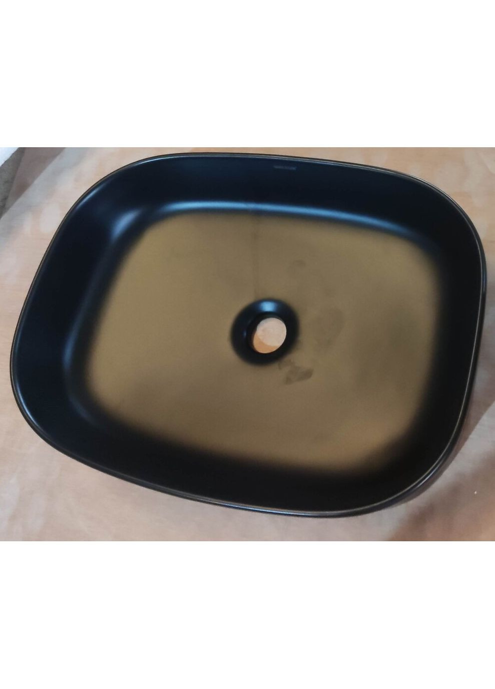 Раковина накладная Premium BEVEL-0103 BLACK 510х370х120mm (MP6520) Mixxus (332054368)