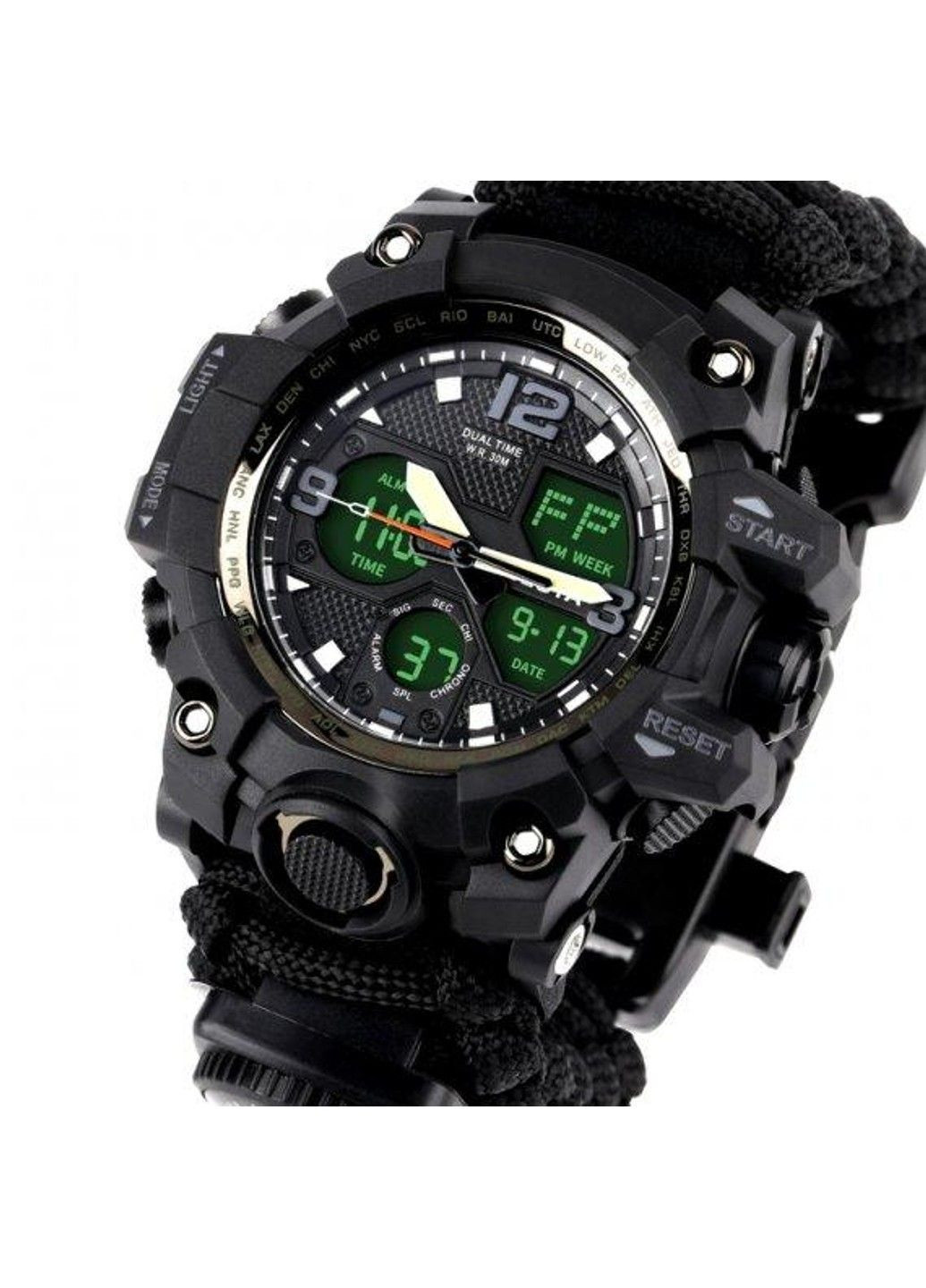 Чоловічий наручний годинник Life Pro з компасом (Чорний) Besta (314483070)