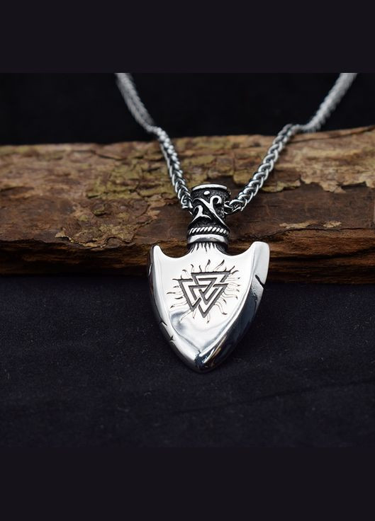 Кулон із ланцюжком Підвіска чоловіча STORE 123 (328602672)