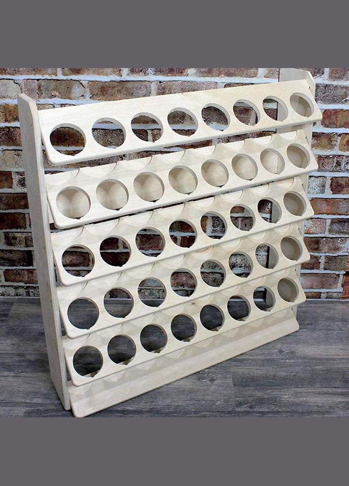 Органайзер для аэрозольных красок из дерева Пакуаро бланже (АРК-000601) No Brand (328912461)