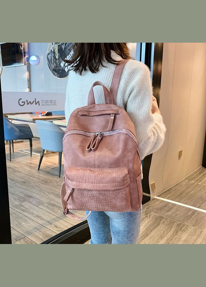 Женский городской рюкзак рептилия No Brand (334730785)