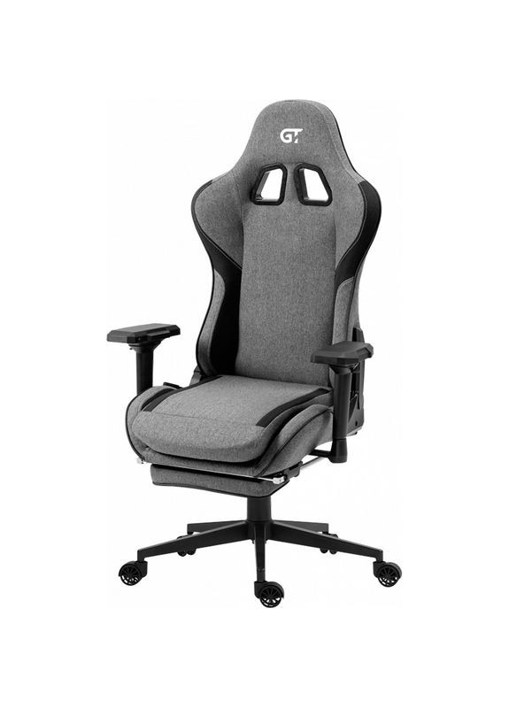 Крісло X-2308 Fabric Gray/Black GT Racer (330224280)