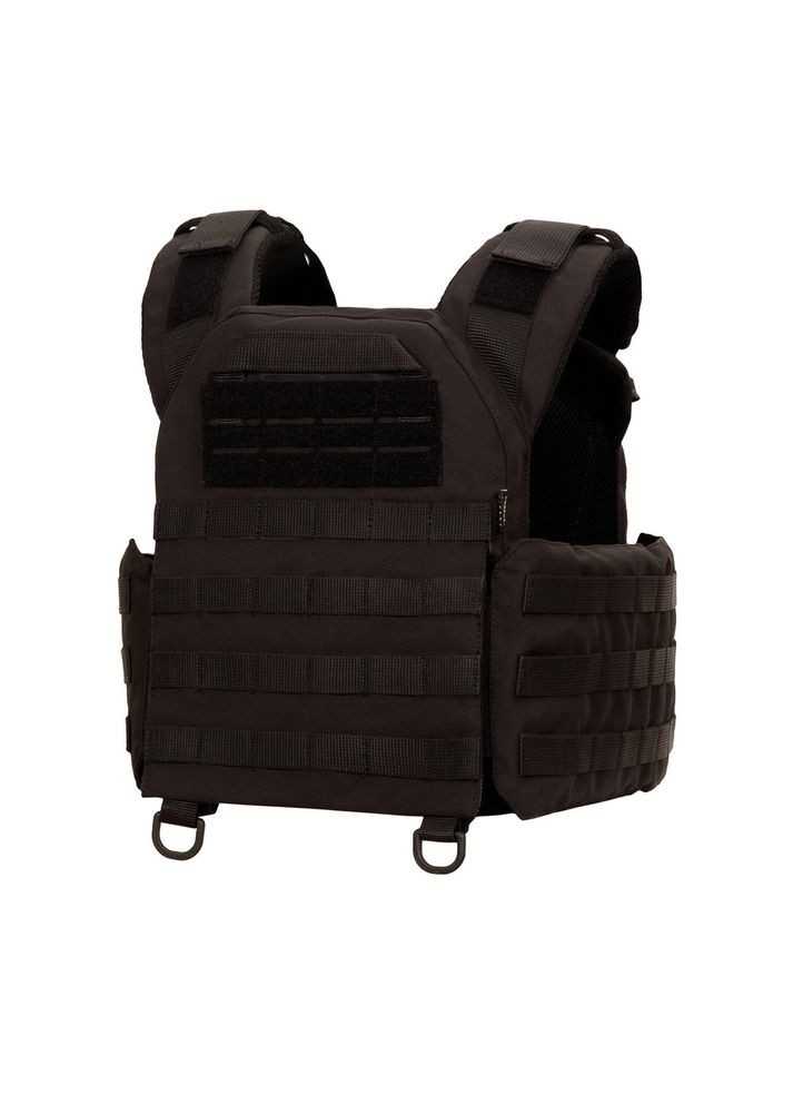 Плитоноска gen.3 XL Черная с системой быстрого сброса с 3 результатами под АК. (большего размера) (00000002586) Warmor (360891738)