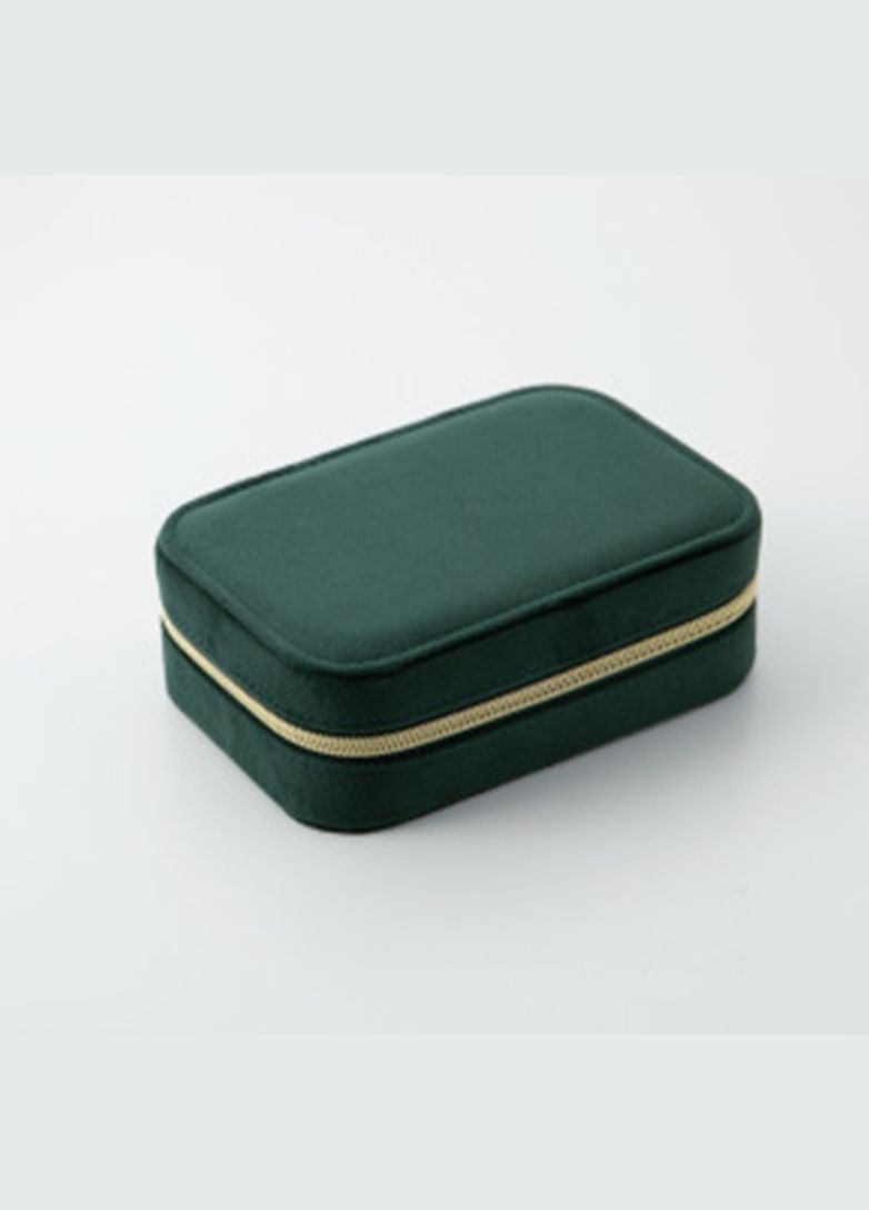 Органайзер для бижутерии и украшений 15019 5.5х11х15 см зеленый No Brand (364493034)
