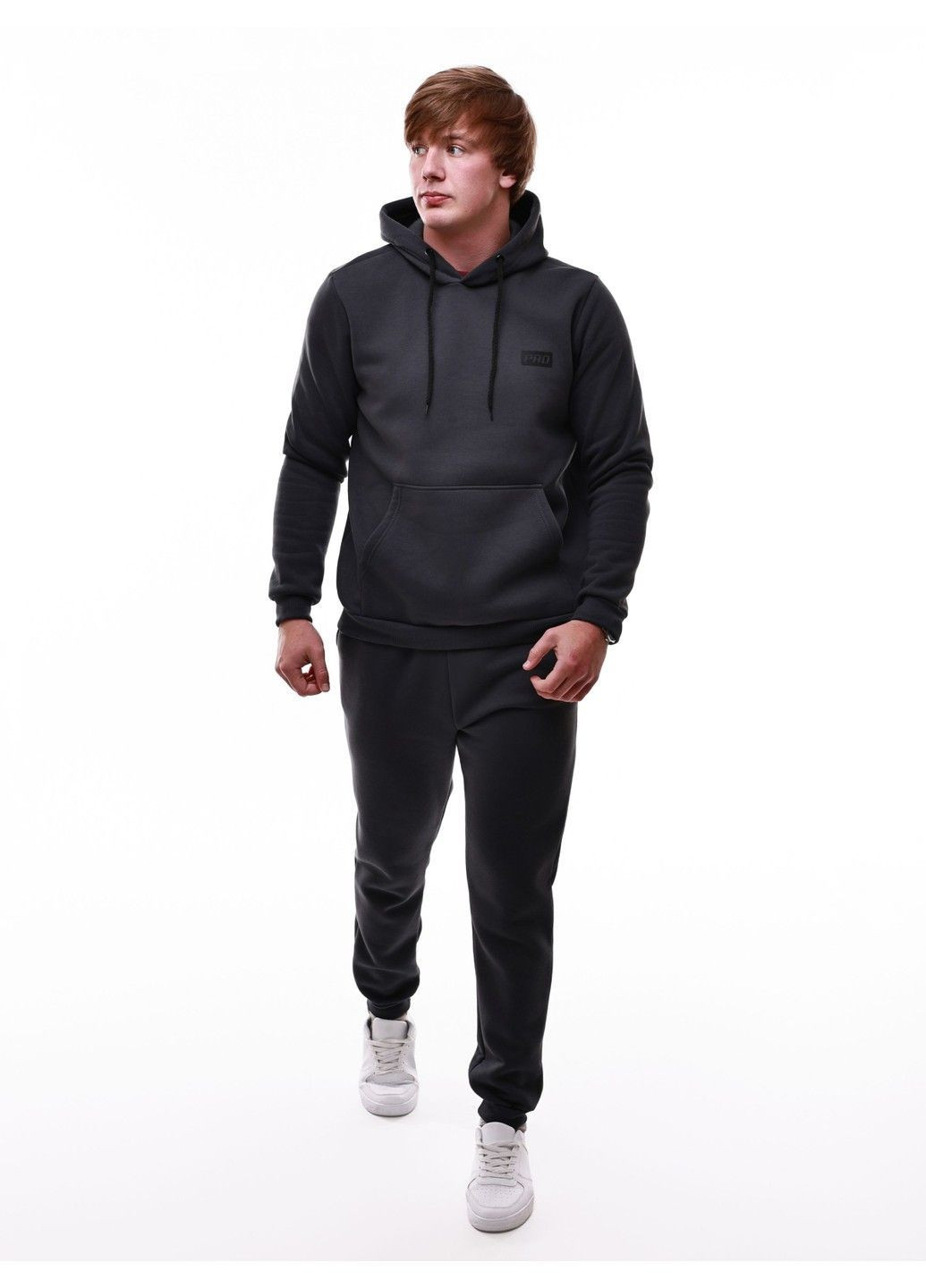 Темно-сірий костюм спортивний чоловічий No Brand