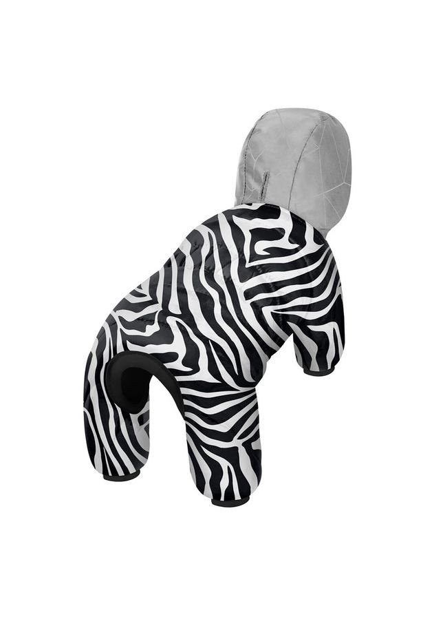Комбінезон для собак Clothes малюнок "Зебра",, В 29-31 см, С 19-21 см [CD] WAUDOG (362586680)