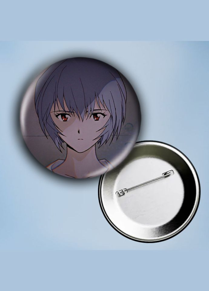 Значок на булавке Аніме Євангіліон #2 металевий 56 мм No Brand (304505596)