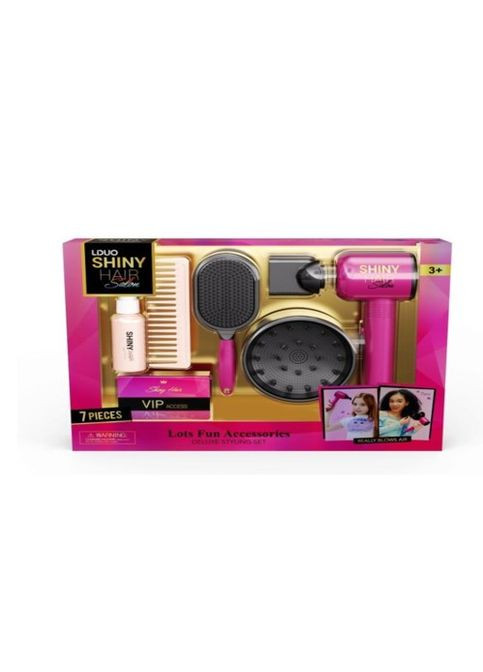 Набір аксесуарів набір перукаря, фен-повітря, гребінець, флакон 626001 Metr+ (314481917)