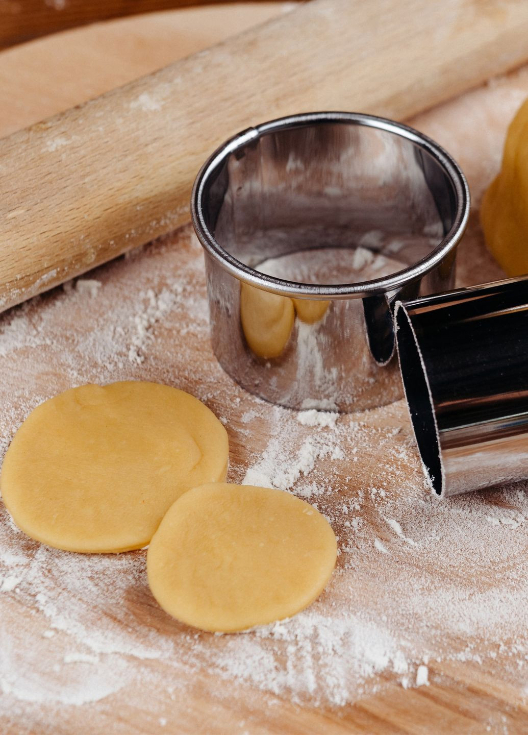 Металеві форми кільця для вирізки тіста (вареників, пельменів, печива) 2 шт. у наборі висота 4 см Master Class (301023046)