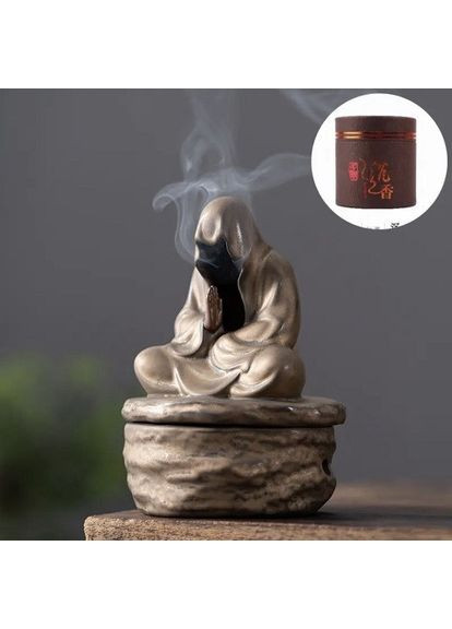 Керамическая круглая курильница для благовоний Подходит для арома спиралей диаметра 6,5 см с ароматом полынь No Brand (344449039)