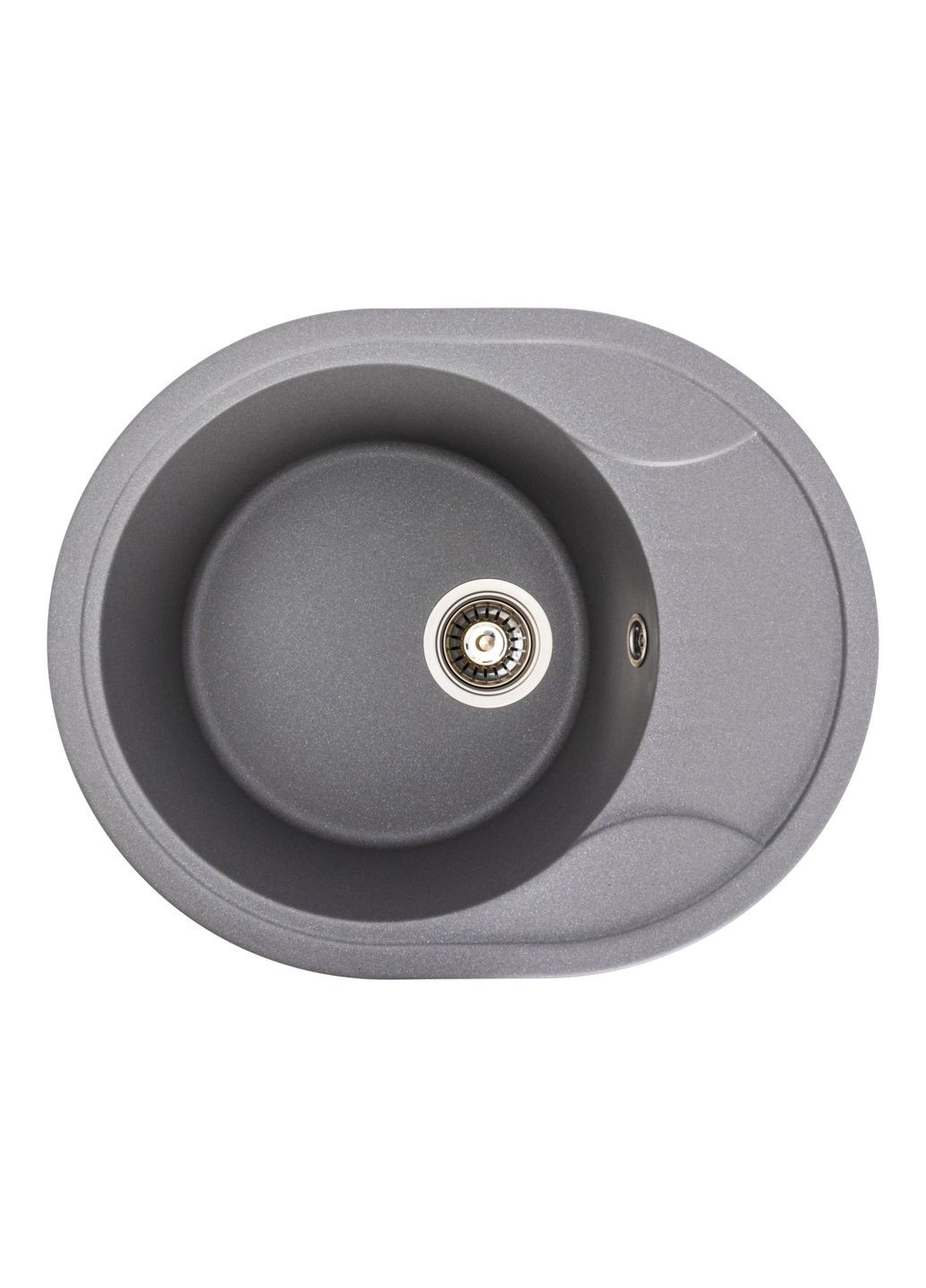 Гранитная мойка для кухни ONYX 5847 матовая Серый муссон Valeso (358059896)