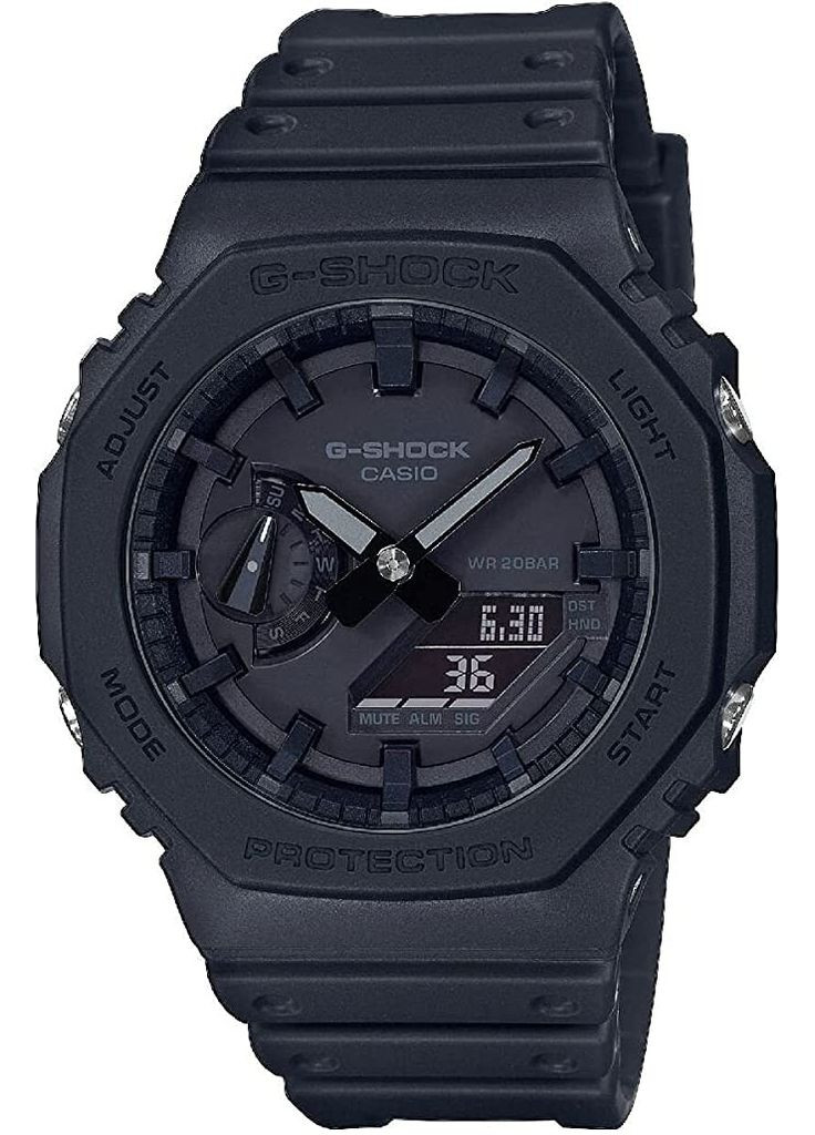 Мужские часы GShock GA-2100-1A1ER Casio (267947571)