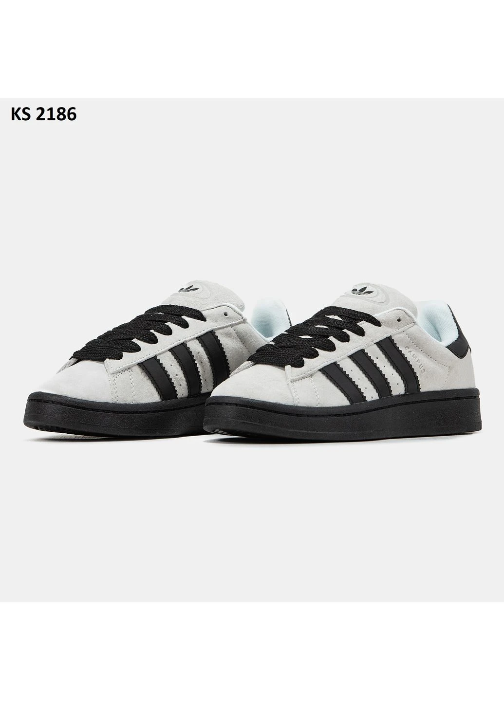 Чорні кросівки чоловічі adidas campus 00s dark gray адідас кампус чорні демісезон No Brand