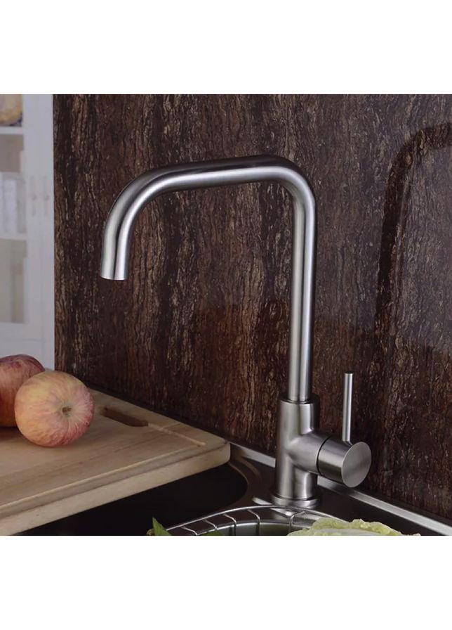 Смеситель для кухни EKO4B-01, нержавеющая сталь Wezer (316088865)