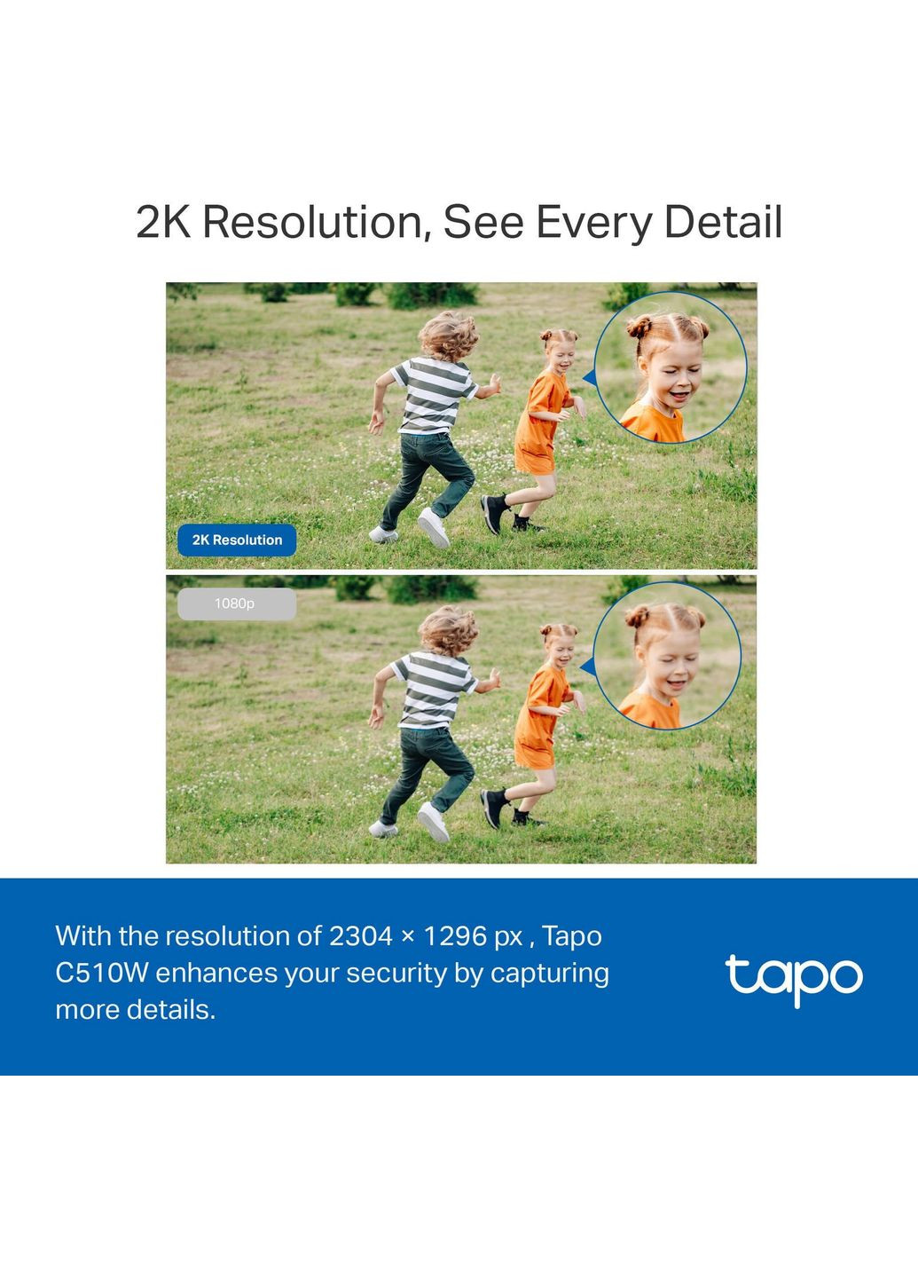 IP-Камера Tapo C510W 3MP N300 зовнішня поворотна TP-Link (314747195)