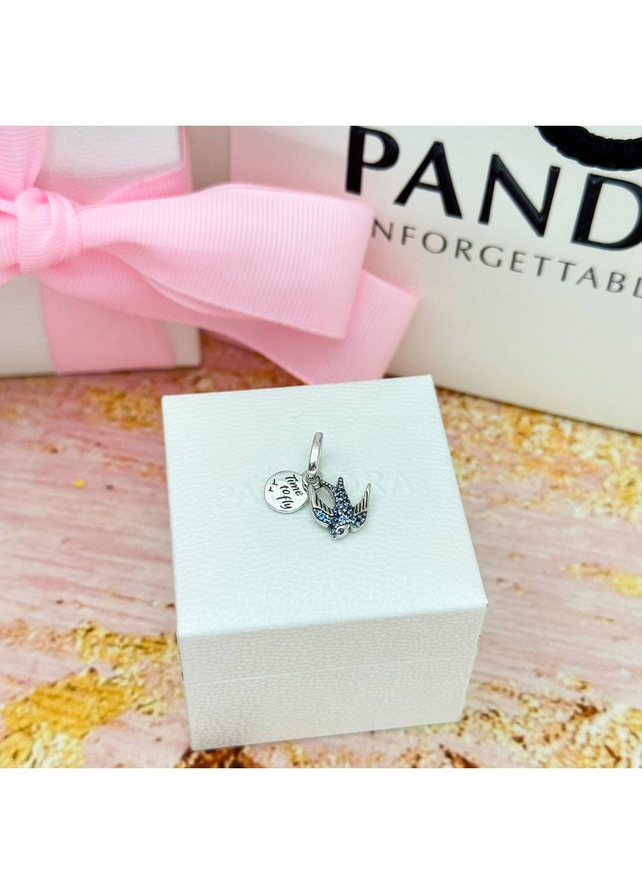 Серебряный шарм Пандора "Время летать" 792570C01 Kabluchka (355348532)