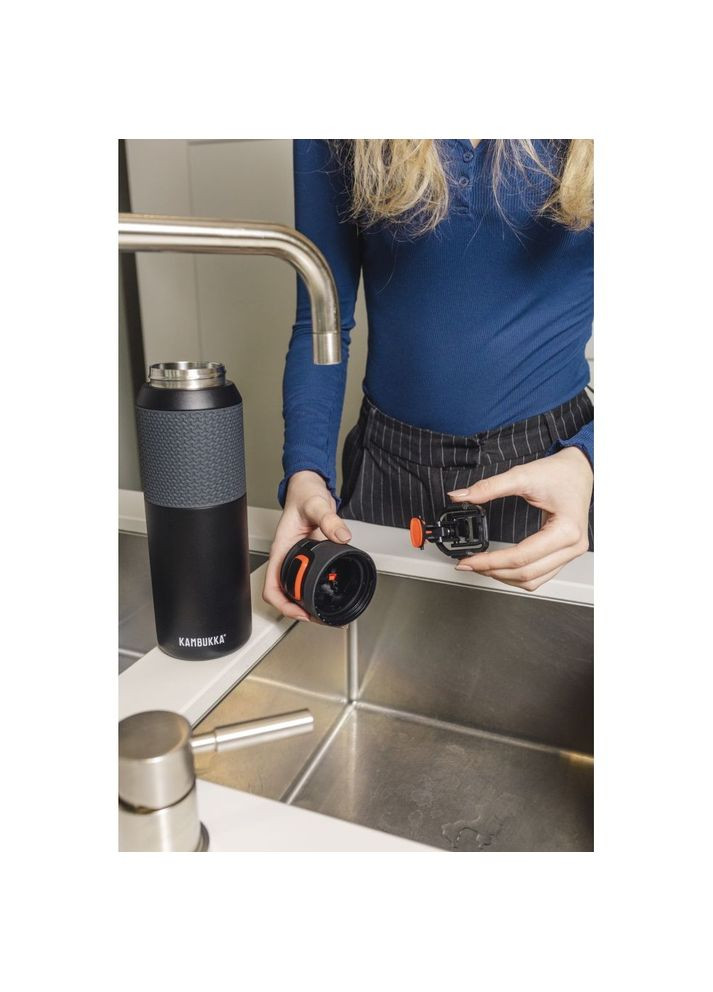 Термобутылка Elton Insulated 1000 мл Black (11-03037) Kambukka (323092321)