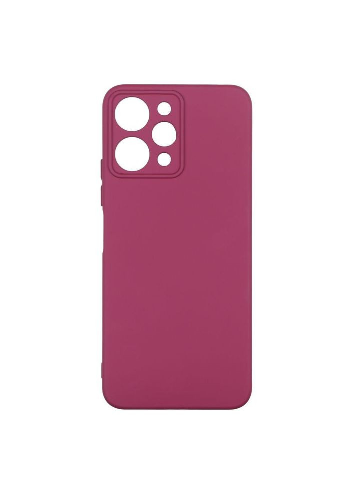 Чохол Silicone Cover Full Camera для Xiaomi Redmi 13 4G / Poco M6 4G Maroon No Brand (316675271)