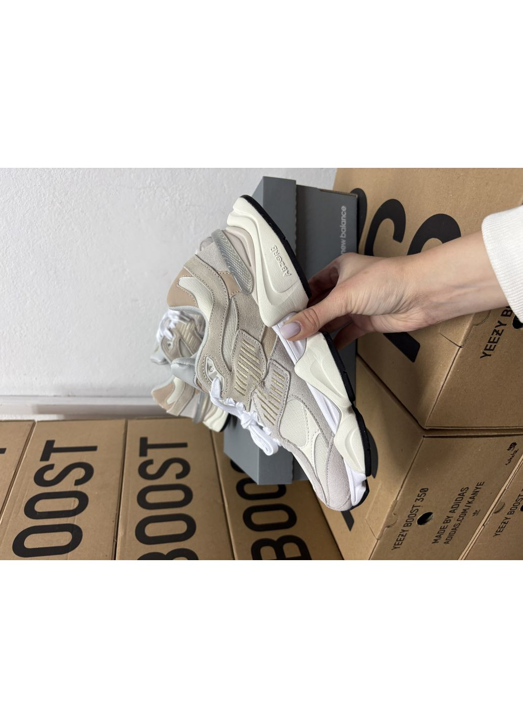 КРОССОВКИ ЖЕНСКИЕ NEW BALANCE 9060 DAMEN НЬЮ БЕЛАНС 9060 No Brand комбинированные демисезоны (368857723)