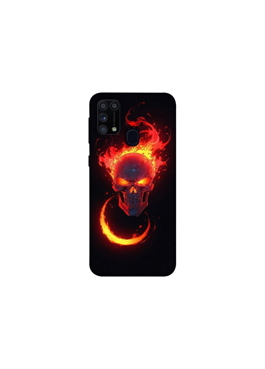 Чохол на Samsung Galaxy M31 Blood Skull Frontalka (357267675)