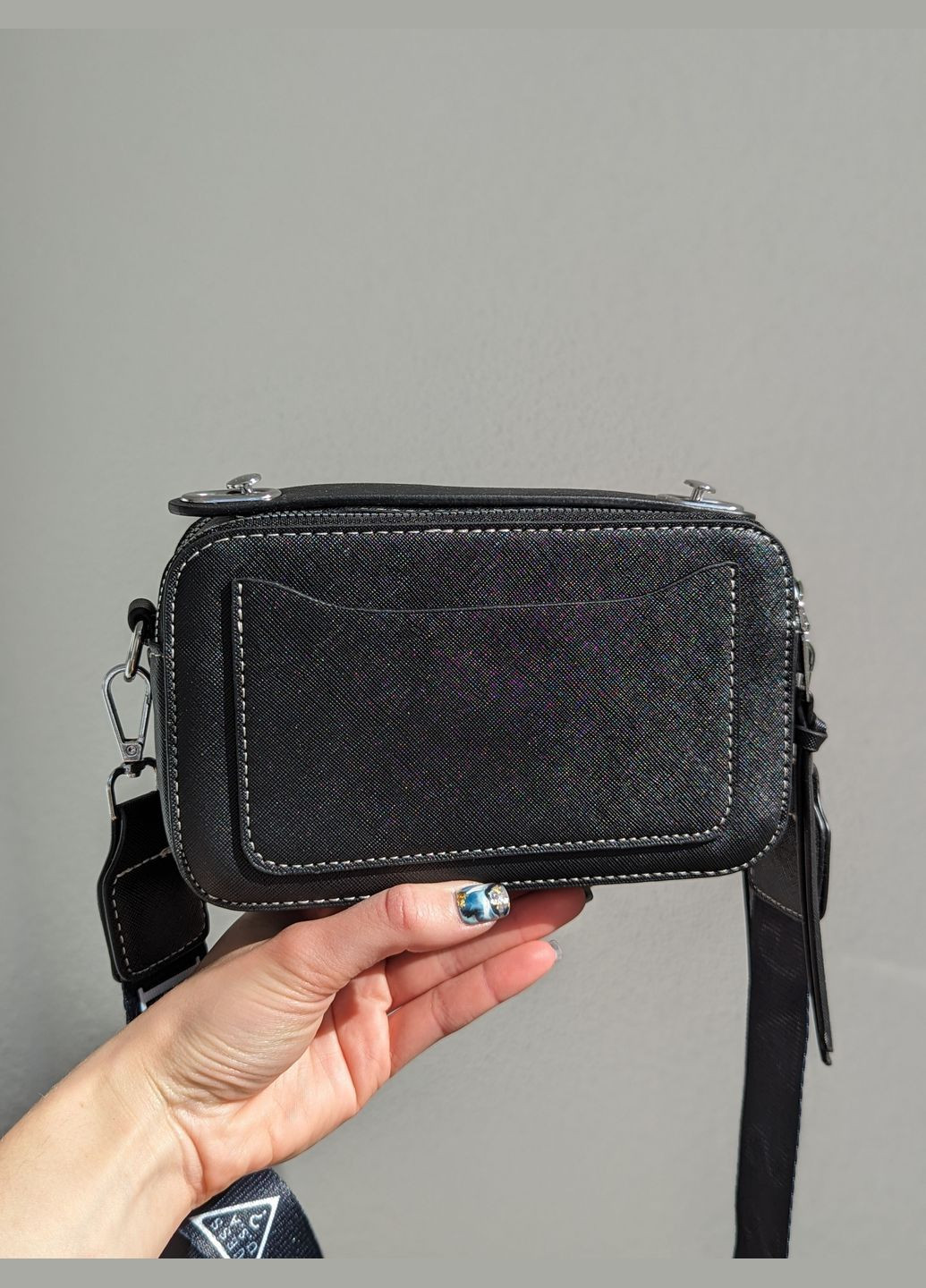 Сумка через плечо на широкому ремені Guess Крос-боді (324102307)