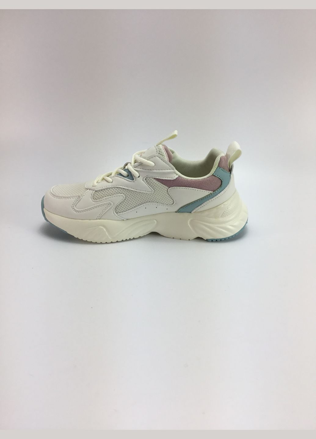 Женские кроссовки Restime белые лето (324120029)