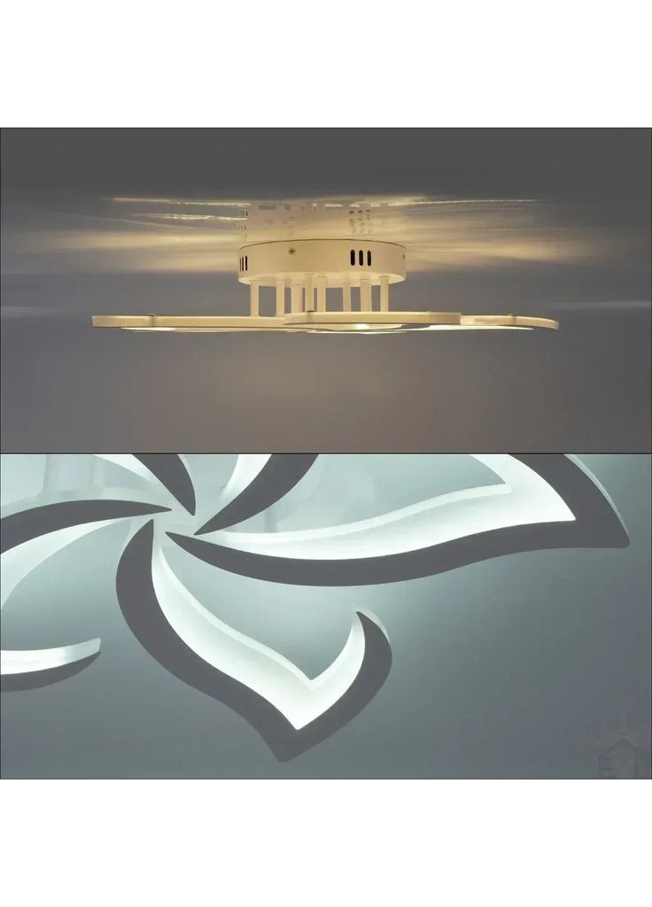 Управляемая светодиодная люстра ELLA 50 Вт 5F 600x95 мм ESLLSE (365651704)