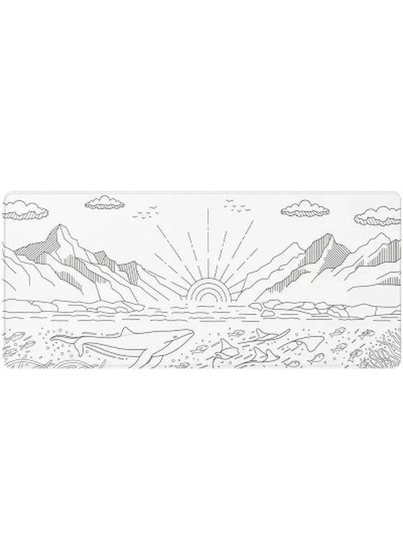 Коврик для мыши Terra Nostra XL White (DPMP_NOSTRA_WHITE_XL) Dark Project (400016680)