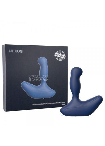 Масажер простати Nexus Revo Blue з головкою що обертається, макс. діаметр 3,2 см No Brand (366878300)